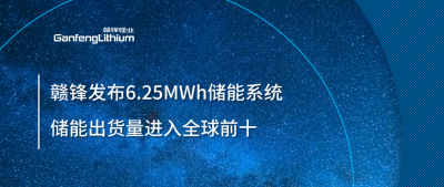 ESIE2025圓滿收官！贛鋒全新6.25MWh儲能系統(tǒng)成焦點，儲能出貨量進入全球前十